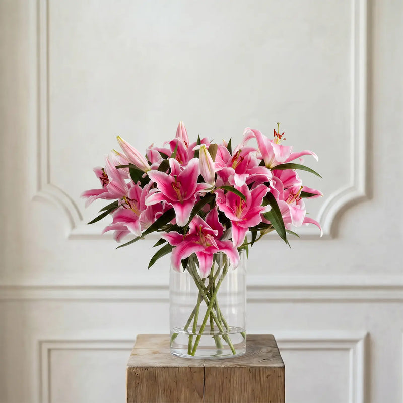 Lilien Pink – Schnittblumen