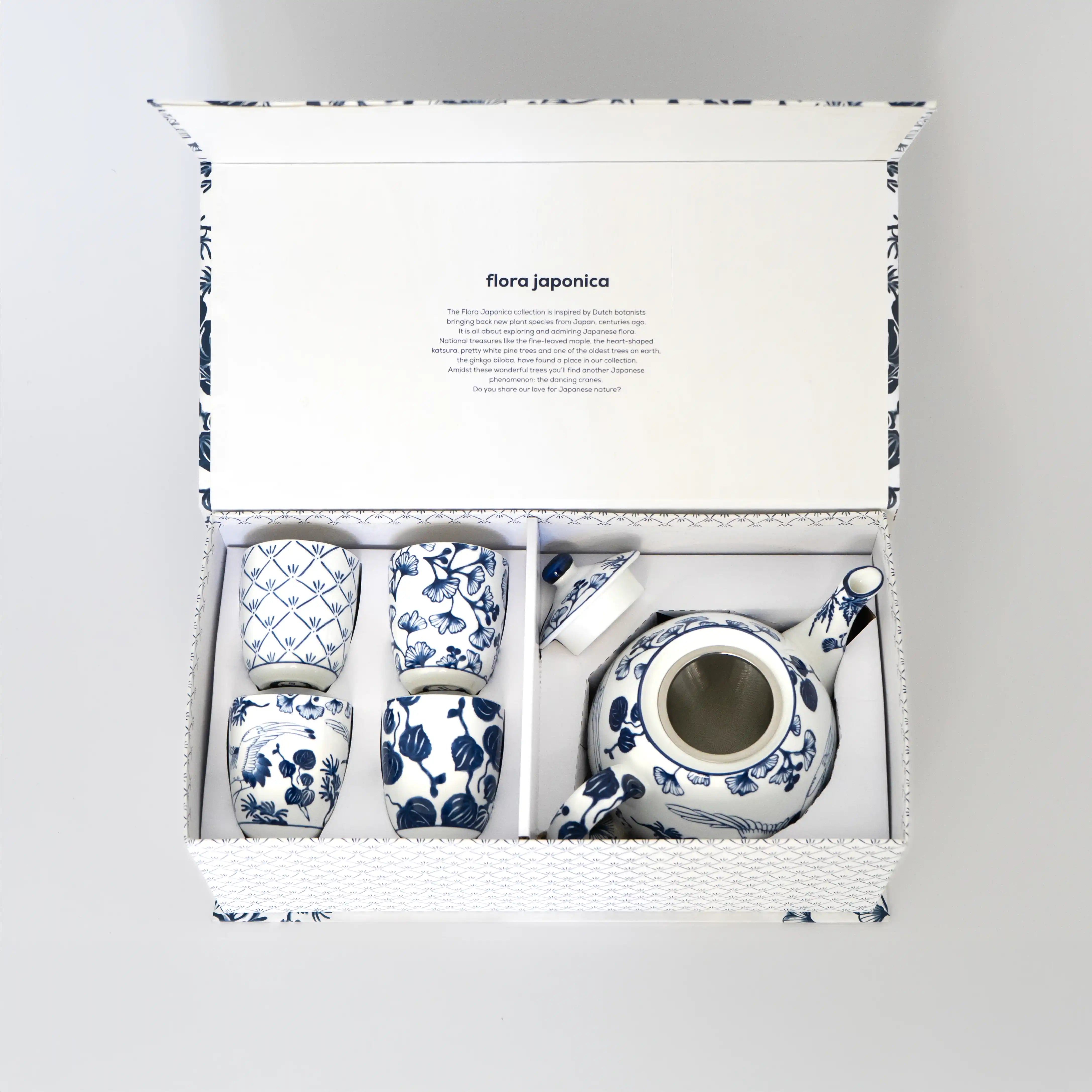 Teeset Flora Japonica