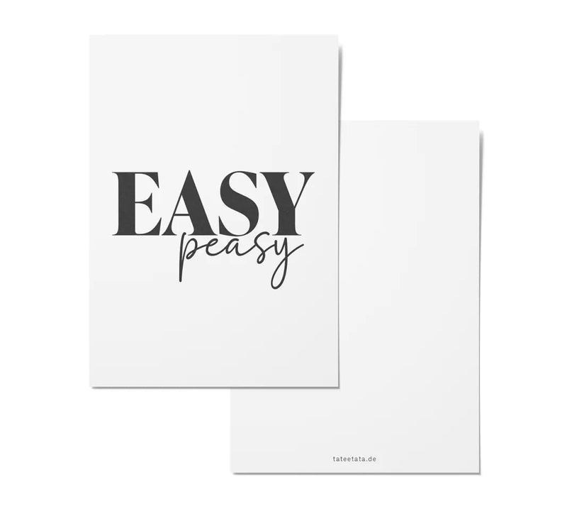Easy peasy