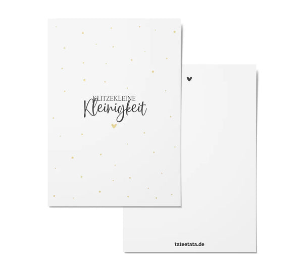 Klitzekleine Kleinigkeit