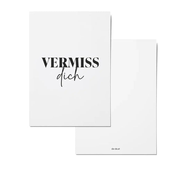 Vermiss dich