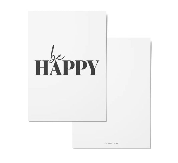 Be happy