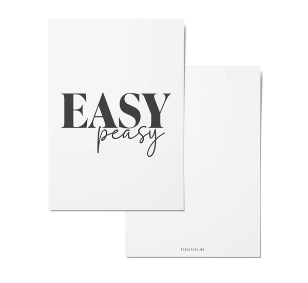Easy peasy