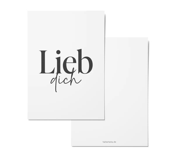 Lieb dich