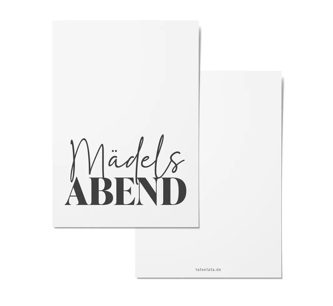 Mädelsabend