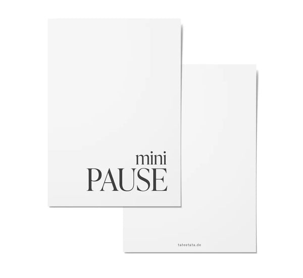 Mini Pause
